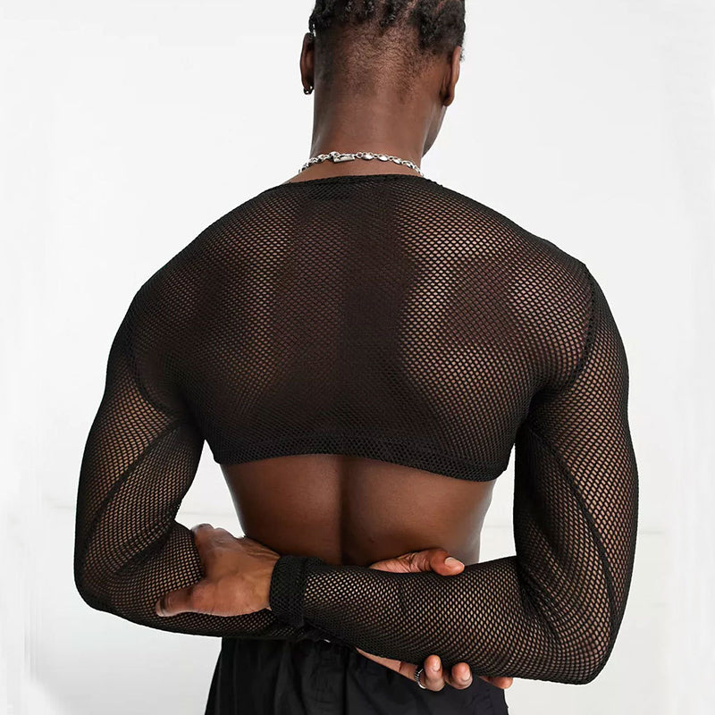 Aule Fishnet Cop Top