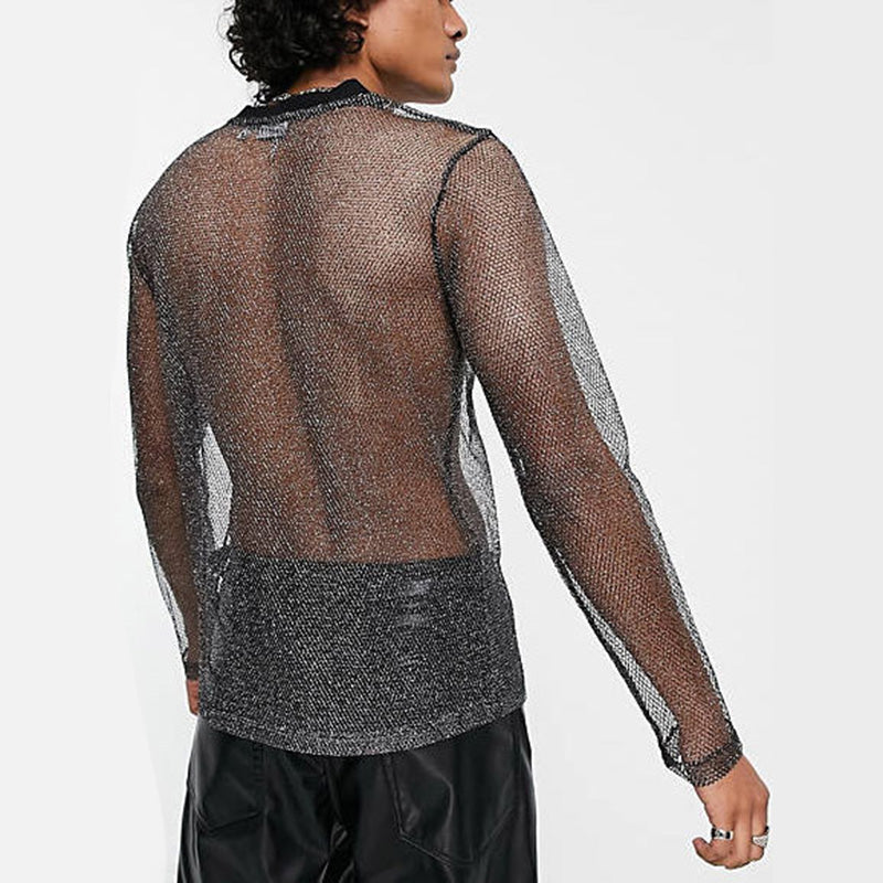 Aule Metallic Mesh T-shirt