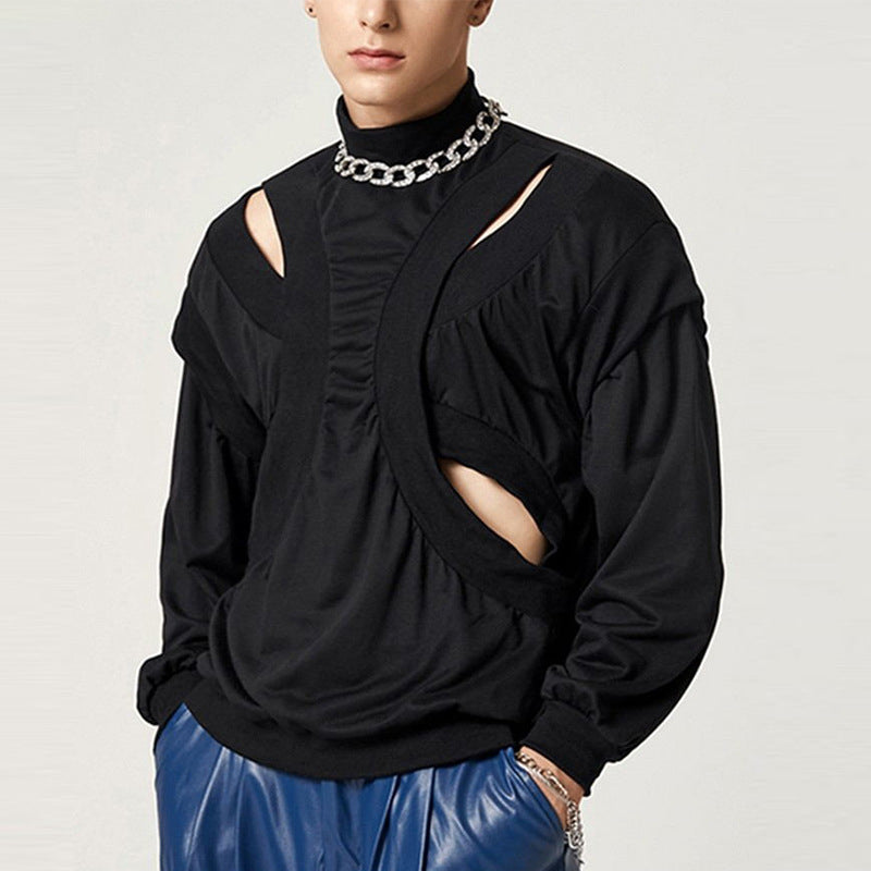 Aule Stand Collar Pullover